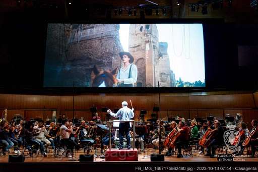 FB_IMG_1697175862460.jpg - Roma, Auditorium Parco della Musica 11 10 2023Concerto di Inaugurazione Stagione 2023/2024Orchestra e Coro dellâAccademia Nazionale di Santa Cecilia in provadirettore IvÃ¡n Fischervideo artista Yuri Ancaranimaestro del coro Andrea SecchiÂ©Musacchio-Pasqualini / MUSA