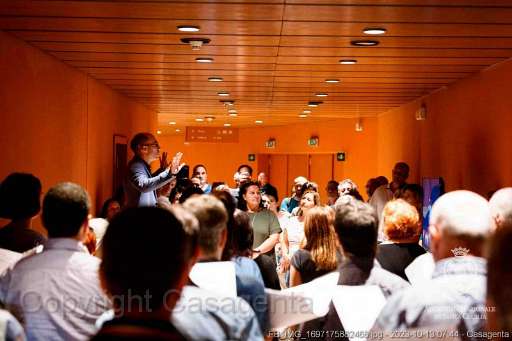 FB_IMG_1697175882468.jpg - Roma, Auditorium Parco della Musica 11 10 2023Concerto di Inaugurazione Stagione 2023/2024Orchestra e Coro dellâAccademia Nazionale di Santa Cecilia in provadirettore IvÃ¡n Fischervideo artista Yuri Ancaranimaestro del coro Andrea SecchiÂ©Musacchio-Pasqualini / MUSA