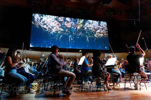 FB_IMG_1697175885971.jpg - Roma, Auditorium Parco della Musica 11 10 2023Concerto di Inaugurazione Stagione 2023/2024Orchestra e Coro dellâAccademia Nazionale di Santa Cecilia in provadirettore IvÃ¡n Fischervideo artista Yuri Ancaranimaestro del coro Andrea SecchiÂ©Musacchio-Pasqualini / MUSA